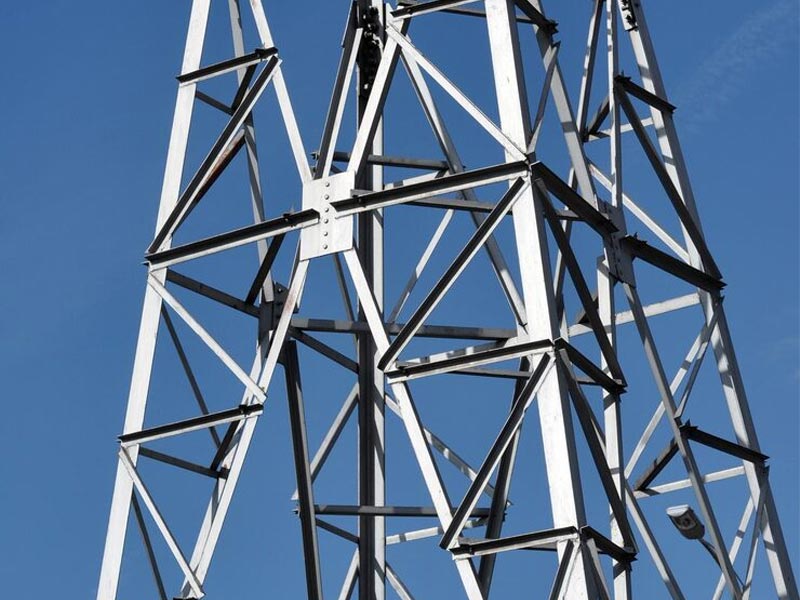 ວັດສະດຸຂອງເຫຼັກມຸມສໍາລັບ tower ພະລັງງານ