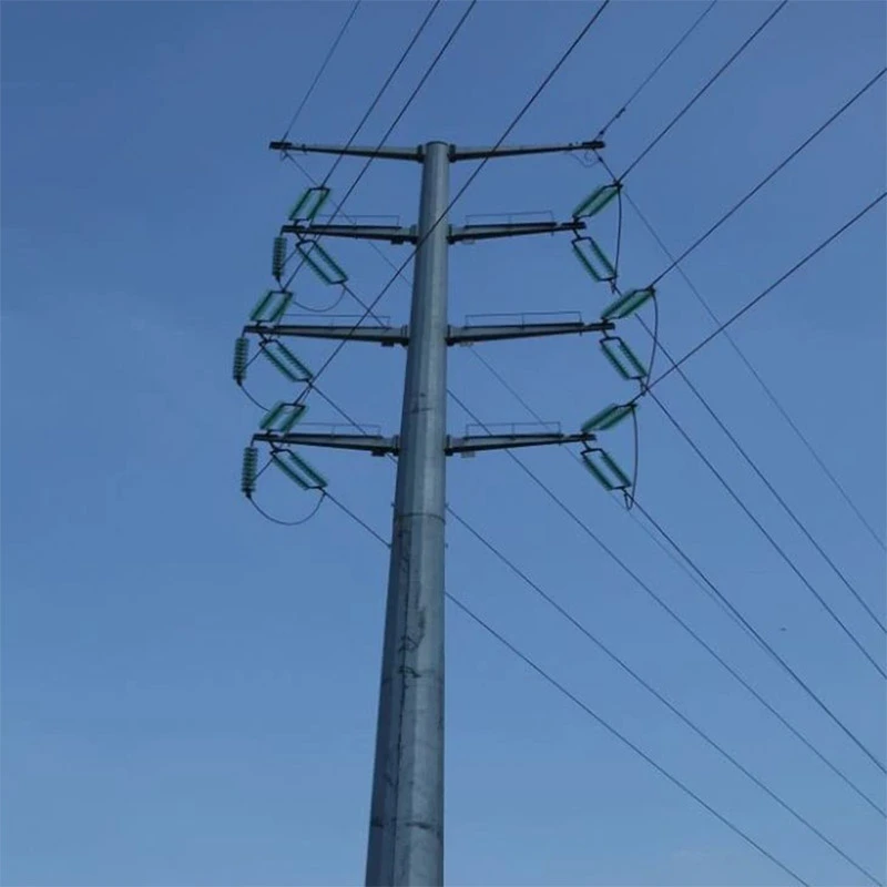 500kV Lattice Steel Tower ສໍາລັບສາຍໄຟຟ້າ
